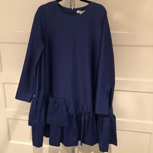COS dress with asymmetrical ruffle NWT